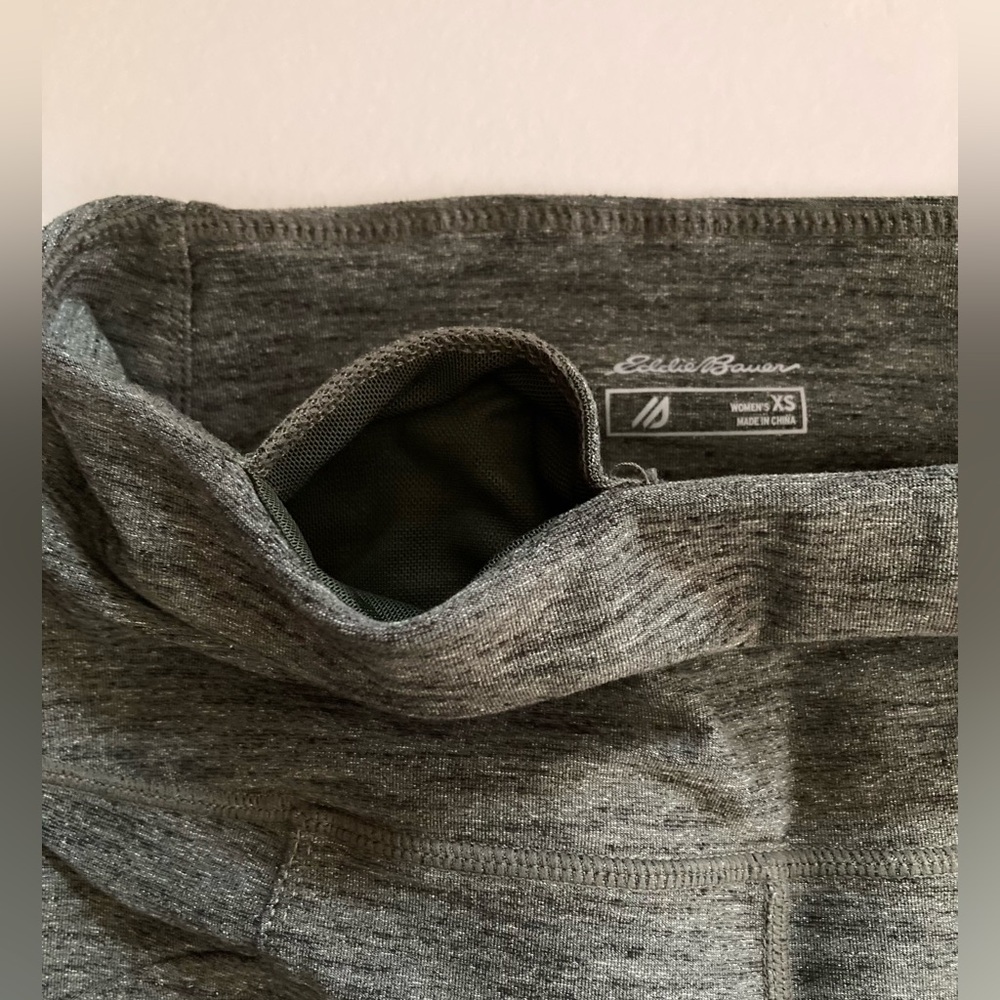 Eddie Bauer | Women’s Athletic Heather Green Leggings - Picture 6 of 8